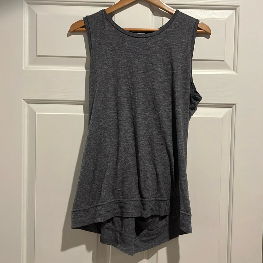 Open backed Athleta top